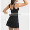 New With Short Jumpsuit Lined Tennis Dress Shorts Hidden Pocket Outdoor Running Wear Women Sports Dance Dress