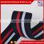 Striped polyester elastic webbing band