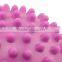 Hard spiky hand foot mini handheld PVC peanut massage ball