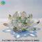European Style Gold Crystal Lotus Flower for Table Decorations