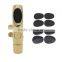 Wholesale 8pcs/set AltoTenor Sax Saxophone Mouthpiece Patches Pad Cushions black for beginners 0.8mm