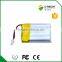 3.7v Li-polymer type li-ion battery 421133 120mAh rechargeable battery