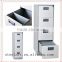 Cheap Modern four drawer metal file cabinet / steel corner cabinet