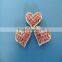 Compet Wholesale Full Crystal Rhinestone 10mm Heart Slide Charms