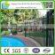 Pool Fencing - Flat Top 1.2m high x 2.4m long - Satin Black