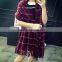 New Style Winter Ladies Fashion Tassel Woven Wool Plaid Shawl
