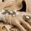 Vintage Hand Harness Lace Slave Bracelet Chain Ring