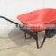 steel tray big loading wheelbarrow for sale