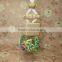 10ml chinese style gourd shape hanging frosted glass bottle car perfume with tassel