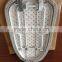 Plastic board mini small table ironing board with wire iron nest