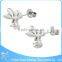 ZS20326 Cheap Cute Stud Earrings Stainless Steel Flutter Lovely Elf Earrings