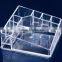 Professional Manufacturer Clear Cube Acrylic Makeup Storage