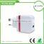 Wholesales quick portable High Quality 5V 2.4A dual usb car charger wall charger travel charger