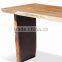 New Model Mordern Designs Three Legs Wooden Dining Table I Shaped For Wholesale Or For Home