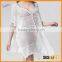 modern styles see through mini lace beachwear dress for women