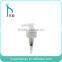 Transparent metal Made in China Plastic Left-Right structure lotion pump