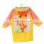 Manufacturers selling cartoon children raincoat with a thick poncho bag