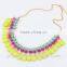 Latest Design Beads Jewelry Chain Tassel Bib Statement Chunky Necklace & Pendant Wholesale