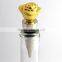 stainless steel crystal wine stopper