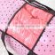 2015 zipper top printed non woven fabric bedding bag, sheet storage bag