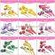 latest design low price kids plastic hair barrettes for little girls