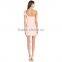 top fashion glamorous women dress sexy one-shoulder slash neck backless bodycon above knee mini casual dress