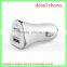 2015 New design promotional portable mini dual usb car charger