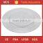 Hot selling silver mosaic custom charger plates glass for wedding
