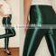 Ladies shinny spandex Long Pants Lycra disco long pants