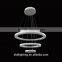 Best Sale Modern Led Acrylic Ring Chandelier Pendant Lamp