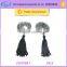 Hot Sale Sparkle Heart Shaped Sequins Pasties With Tassels
