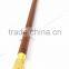 Beautiful brass dog handle walking stick/Antique golden finishing handle walking stick/Brown wood walking stick wk1125