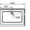 cUPC three alcove tile flange base,three tile flange,thin shower tray