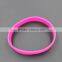 Easy design silicone wristbands bracelets for promotion gifts