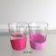 10 oz thick bottom octogonal glass tumbler