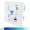 intelligent wall socket with wifi and charger function for all home solution
