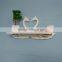 Lovely cheap wholesale modern curved wedding wall shelf