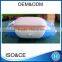 Small inflatable sport runabout drop stitch air floor boat