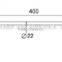 brass chrome wall mounted shower arm for bathroom ARY006-1