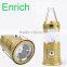 hand camping rechargeable led solar lamp