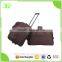 Waterproof Nylon Customized Diamond Plaid Business Trolley Bag