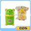 Mini trick toy water spray trash can plastic joke toy