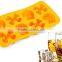 Skull & Crossbones Sports Party Halloween Mold Silicone Ice Cube Tray
