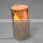 Nice bottle shape glass material golden aroma diffuser with mood light and remote