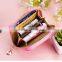 2016 High quality wallet zipper PU leather wallet cute coin purse for lady