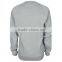 cotton french terry o neck long sleeve mens sweat shirt