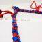 5 loop custom hunting paracord duck call lanyard red white and blue