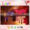 Wedding party events letter decoration love