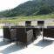High quality 6 pcs rattan round rattan sofa set