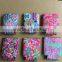 High quality neoprene can cooler drink holder wholesale floral print